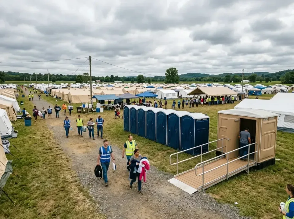 disaster-relief-camp-restrooms-010 — frequently asked questions, Dumpster & Portable Bathrooms Rental in Plain City, UT